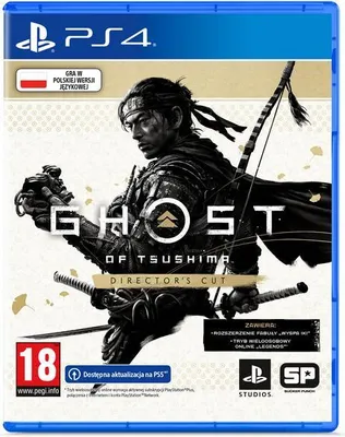 Zdjęcie produktu dla Sony Ghost of Tsushima Director's Cut, PlayStation 4, od 17 lat