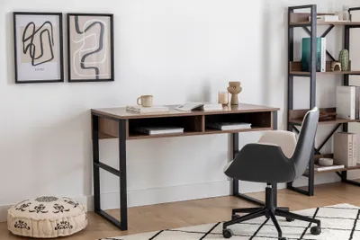 Produktbild von Skye Decor, Nove - Walnut, Schreibtische, Nussbaum, 120 x 75 x 60 cm