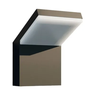 Produktbild von Arcchio LED-Außenwandleuchte Yolena, anthrazit, Alu, 21cm