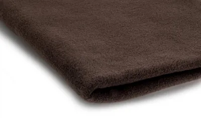 Zdjęcie produktu dla Materiał polarowy, 200 g/m², ciemnobrązowy, 50 x 155 cm