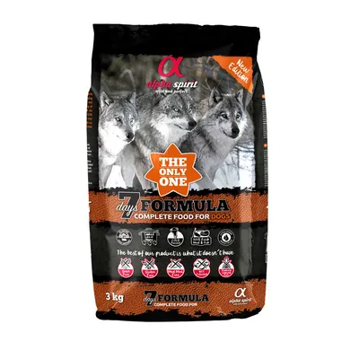 Produktbild von alpha spirit Dog The Only One 7 days 3kg