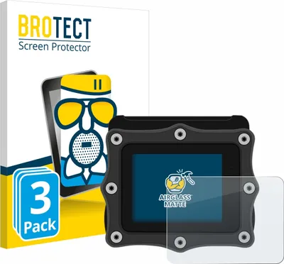 Produktbild von 3x BROTECT Entspiegelungs Schutzglas für Shearwater Perdix dive computer Schutzfolie Panzer Folie Glas Display Schutz matt