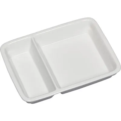 Immagine prodotto di Piatto in porcellana, bianco, quadrato, altezza: 36 mm, lunghezza: 232 mm