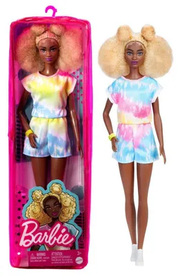 Produktbild von Barbie Fashionistas Puppe mit blondem Afro-Haar