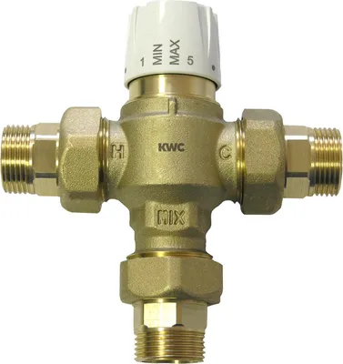 Immagine prodotto di KWC AR Zentraltermostato, PURETHERM, DN15, 38 l/min, 30-65 Grad C