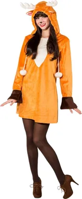 Produktbild von Kleid Elch mit Kapuze 42/44