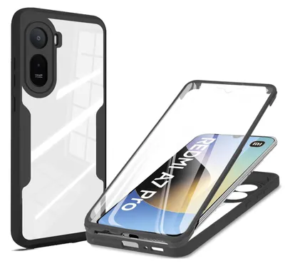 Produktbild von 360° Grad Hülle für Xiaomi Redmi A7 Pro Rundum vollschutz Integriertem Displayschutz Schwarz