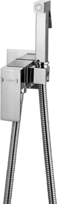 Produktbild von Mexen Cube Unterputz-Bidetarmatur mit Anbausatz, chrom - 7599150-00