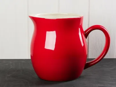 Produktbild von IB Laursen MYNTE Kanne 2,5 Liter Rot Keramik Geschirr STRAWBERRY Krug Karaffe