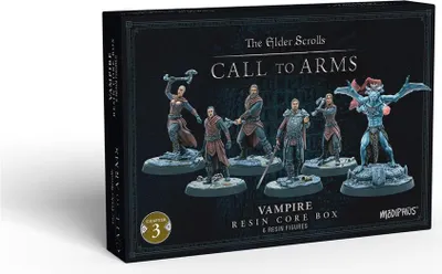 Zdjęcie produktu dla The Elder Scrolls: Call To Arms - Vampire Core Set - Miniatures Game Expansion - ENG Edition
