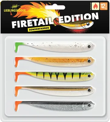 Produktbild von Lieblingsköder 12,5cm (4Stk) Firetail Edition