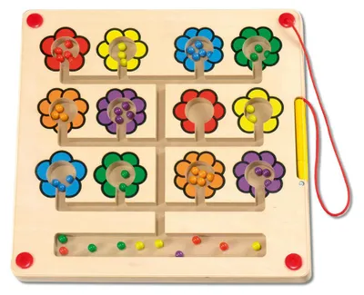 Image de fleurs de jeu magnétiques