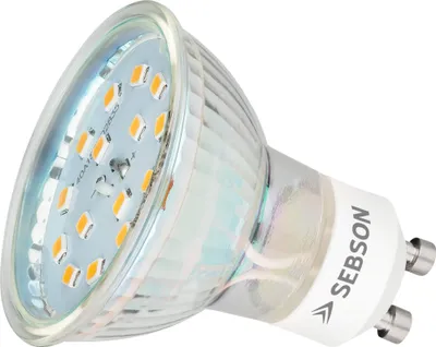 Produktbild von LED Lampen GU10 5W warmweiss RA97 flimmerfrei 230V 420lm LED Leuchtmittel SEBSON