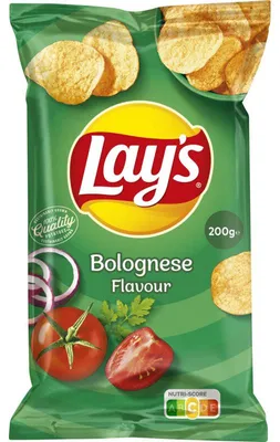 Produktbild von Lay's Bolognese Chips 200g – Knusprige Kartoffelchips mit würzigem Geschmack