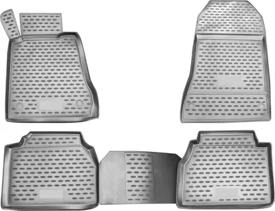 Zdjęcie produktu dla 1995-2002 Dywaniki podłogowe Mercedes W210 TPE szare 4 szt