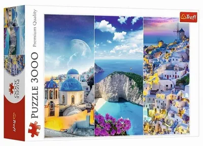 Obrázek produktu pro Trefl Greckie wakacje Puzzle 3000 dílků krajina