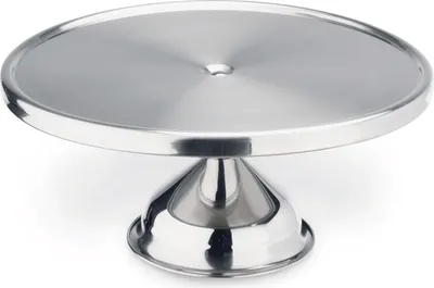 Produktbild von 5x Tortenplatte Ø 30 cm Chromnickelstahl H: 14,5 cm