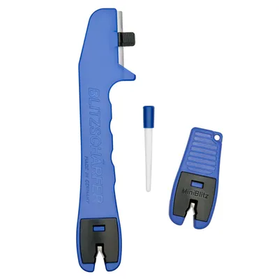 Immagine prodotto di BLITZSCHÄRFER Set 3 pezzi Affilacoltelli Affilacoltelli Affilacoltelli Forbici Affilacoltelli Flash Affilacoltelli Mini flash in Vetroceramica manuale portatile
