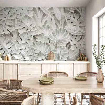 Produktbild von Vlies Fototapete - Alabaster Garden 350x245 cm Muster f-B-0038-a-a