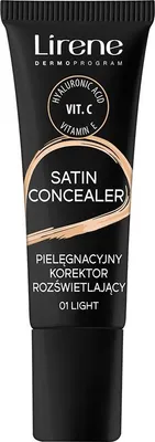 Obrázek produktu pro Lirene Satin Concealer Skincare Rozjasňující korektor 01 Light, 10 ml