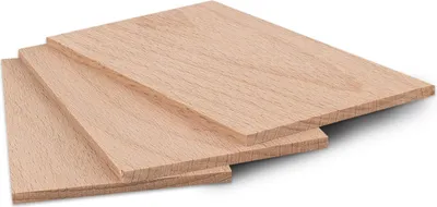 Obrázok produktu pre Metrie, Doska z masívneho dreva, 80 x 60 x 3 mm, buk, 1 ks