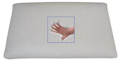 Produktbild von Orthopädisches Gel-Schaum-Kissen für Seitenschläfer und Rückenschläfer