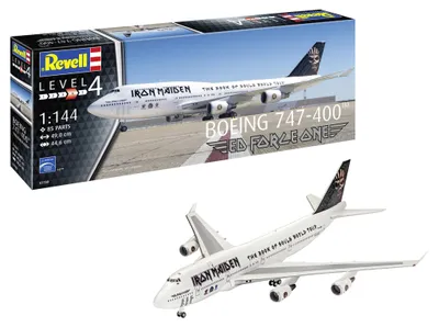 Zdjęcie produktu dla Revell Boeing 747-400 "Ed Force One" 1:144