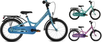 Produktbild von Puky Youke - Kinderfahrrad - 16 Zoll - Blau - 4-6 Jahre