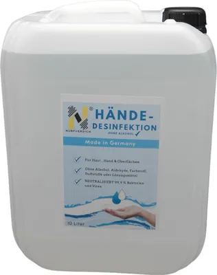 Produktbild von NURFUERDICH NEU 10 L Desinfektionsmittel Hände  Haut  Germany