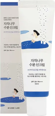 Produktbild von Round Lab Birkensaft Feuchtigkeitsspendende Sonnencreme 50 ml