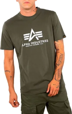 Produktbild von ALPHA INDUSTRIES BASIC T-SHIRT Grün
