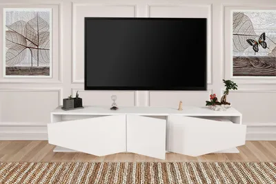 Produktbild von Skye Decor, Inci - White, TV-Schränke, Weiß, 180 x 40 x 30 cm