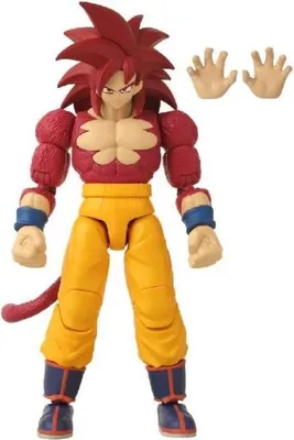 Produktbild von Dragon Ball Daima Super Saiyan 4 Goku Figur, Dragon Stars, 17 cm, Mit Zubehör