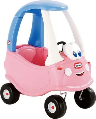 Immagine prodotto di Little Tikes Cozy Coupe Princess, 1,5 anni/anni, 4 ruote/ruote, Plastica, Blu, Rosa, Bianco