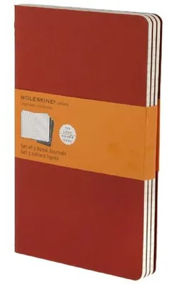 Immagine prodotto di Moleskine 9788862931014 Taccuino MOLESKINE Cahier, L/A5, a righe, in cartone, rosso