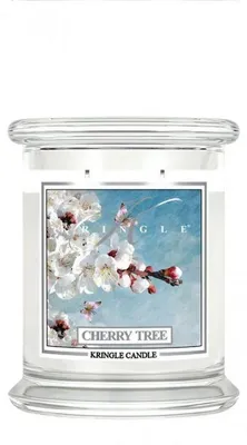 Productafbeelding van Kringle Candle, geurkaars in pot, medium formaat, geur: kersenboom