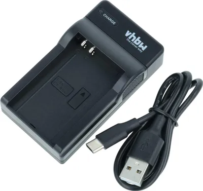 Produktbild von vhbw USB Ladegerät kompatibel mit Altina Bluetooth GPS Receiver, BT74R, BT77 Kamera Camcorder/Akku - Ladeschale, Ladeanzeige, 4,2 V