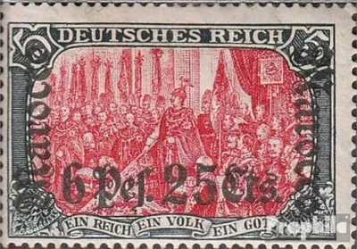 Produktbild von Briefmarken Dt. Post Marokko 1906 Mi 45  gestempelt Germania-Aufdruck