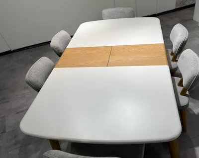 Produktbild von Stilvoller Weißer Esstisch r Küchentisch Familientisch