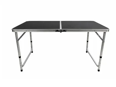 Produktbild von Berger Campingtisch 120x60 cm klappbar höhenverstellbar Aluminium Klapptisch Camping Tisch Buffettisch
