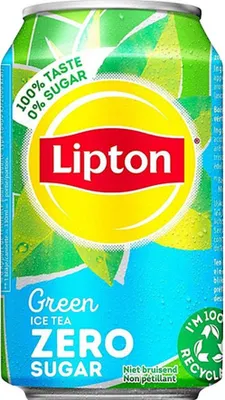Immagine prodotto di Lipton - Bevanda rinfrescante Lipton Egg Tea Green Zero Blik 330ml | 24 pezzi