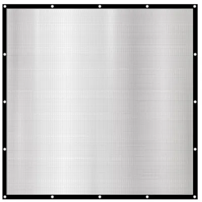 Produktbild von 99% Schattennetz 2x2m Alu Sonnensegel Sonnenschutz Netz Hitzeschutz Camping