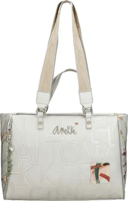 Produktbild von Anekke Schultertasche Handtasche Alma Smart Tote Bag Multicolor silberfarben
