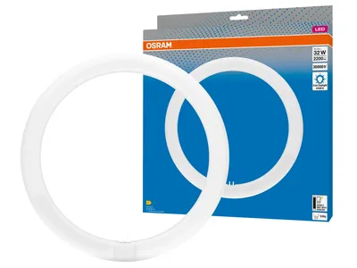 Obrázok produktu pre OSRAM LED TUBE T9C EM 32, kruhová LED trubica, 18,3 W, 2200 lm, 6500 K, denné biele svetlo, LED alternatíva pre klasické žiarivky T9, dlhá životnosť, nízka spotreba energie