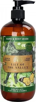 Produktbild von The English Soap Company flüssiges Hand- und Körpergel Lily of Valley 500 ml