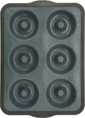 Immagine prodotto di Stampo per 6 ciambelle 36 x 26 cm Zenker Silicone fibra di vetro