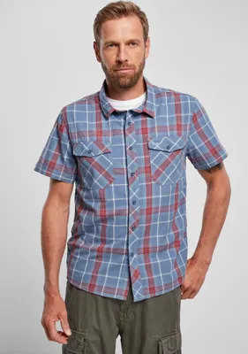 Produktbild von Brandit Roadstar T-Shirt Größe 5XL Farbe Rot/Blau