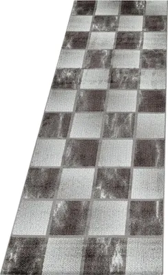 Produktbild von Kurzflor Teppich OTTAWA Braun 80 x 250 cm