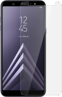 Image de Film de protection d'écran en verre trempé pour Samsung Galaxy A6 Plus - dureté 9H