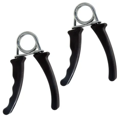 Produktbild von Handtrainer Unterarmtrainer Set 2tlg. Fingerhantel mit Metallfeder Handmuskel